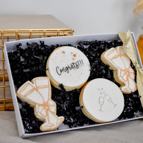 Congratulations Cookie Gift Box Congratulations Cookie Gift Box